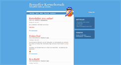 Desktop Screenshot of kerb.berkach.de